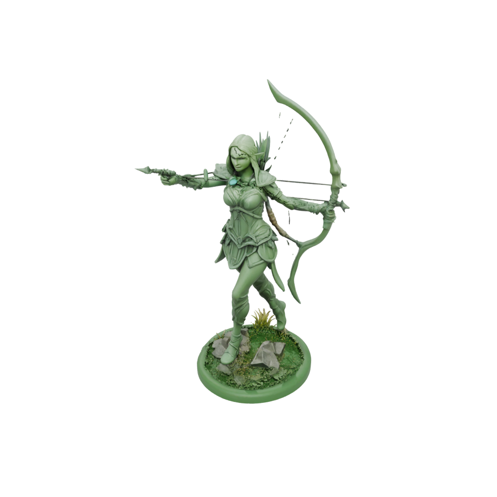 Glow Elven Ranger Archer