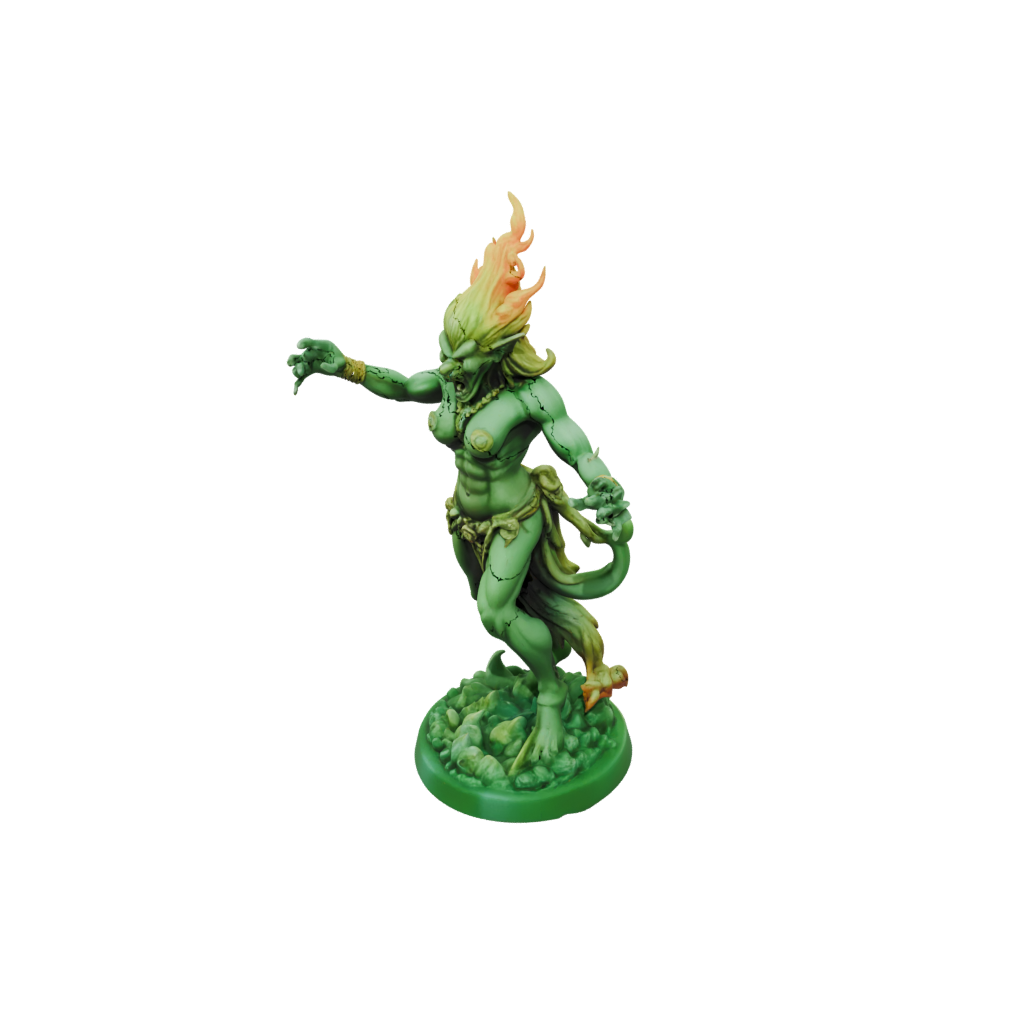 Glow Fire Genie Efreet
