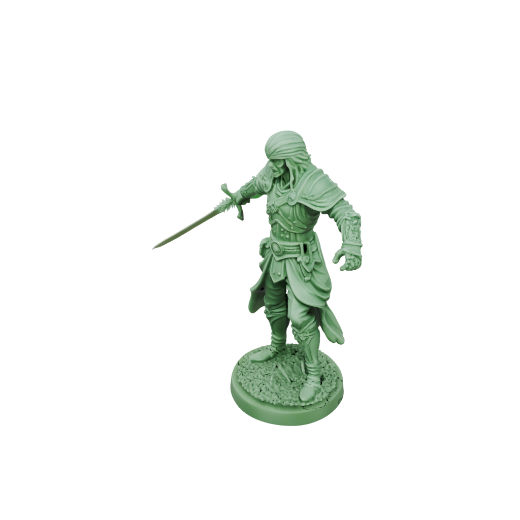Glow Human Swordmaster