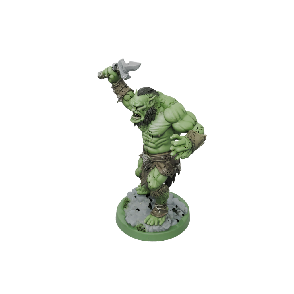 Glow Orc Brute With Cleaver