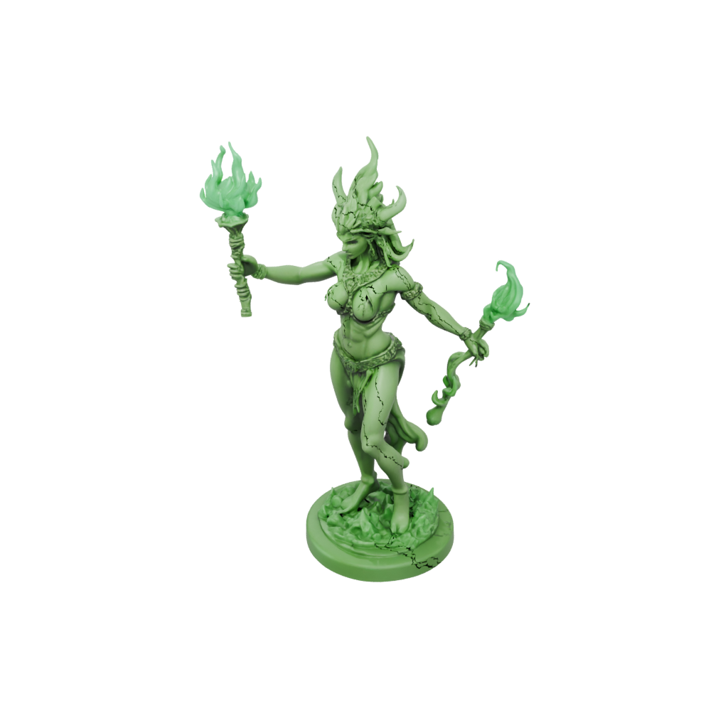 Glow Fire Genie Efreet