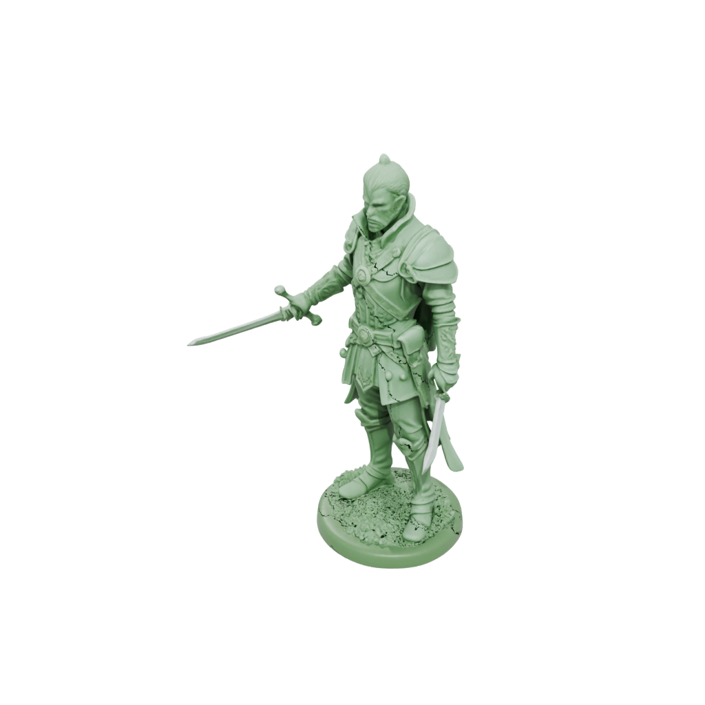 Glow Human Swordmaster
