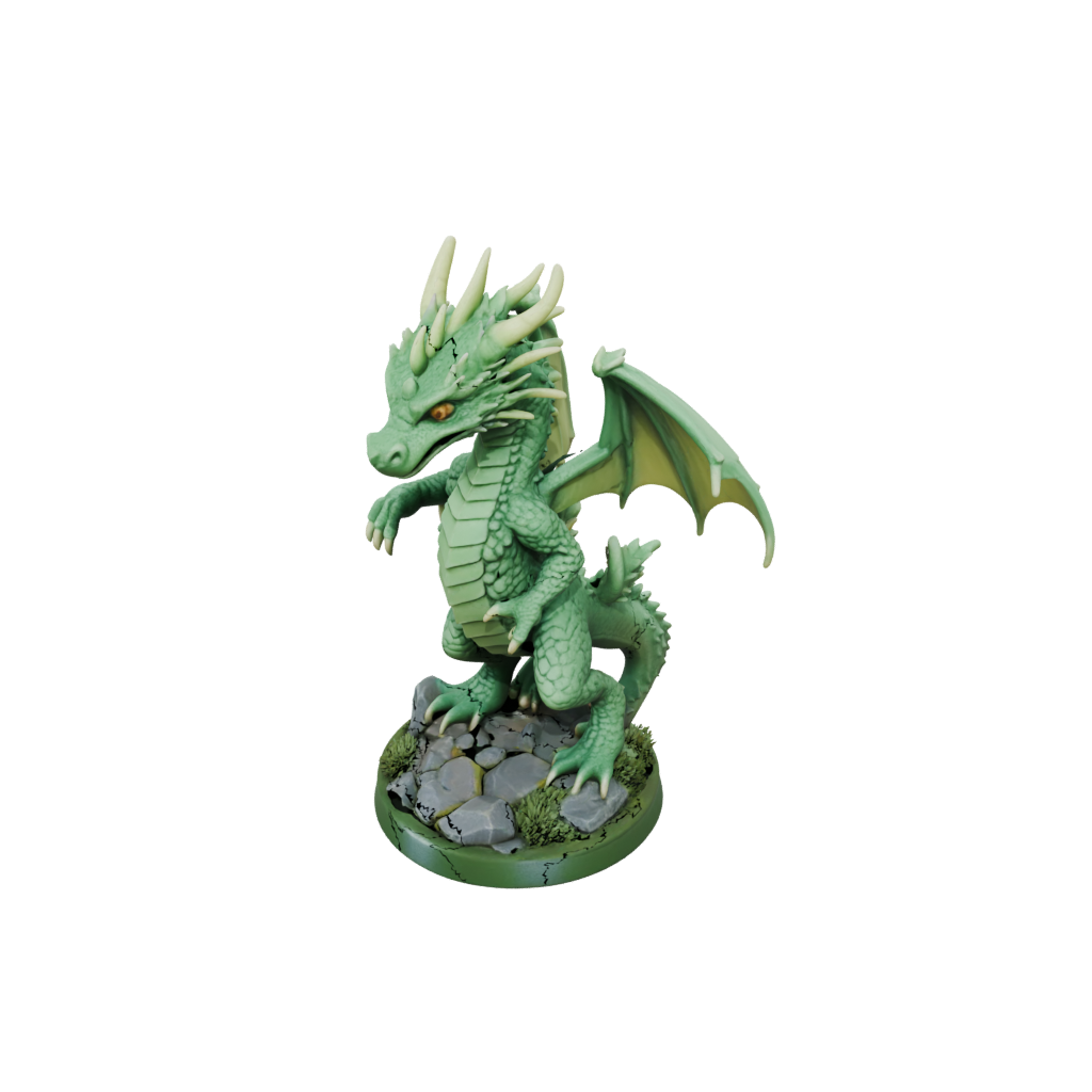 Glow Young Dragon Wyrmling