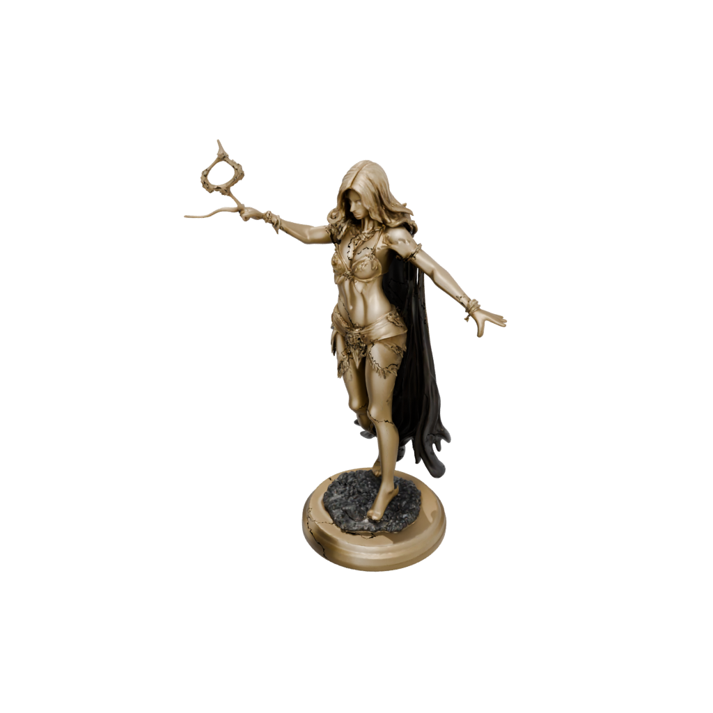Gold Dark Sorceress