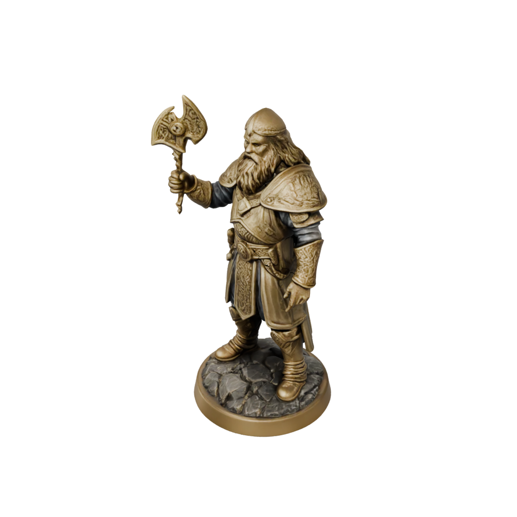 Gold Dwarven Cleric
