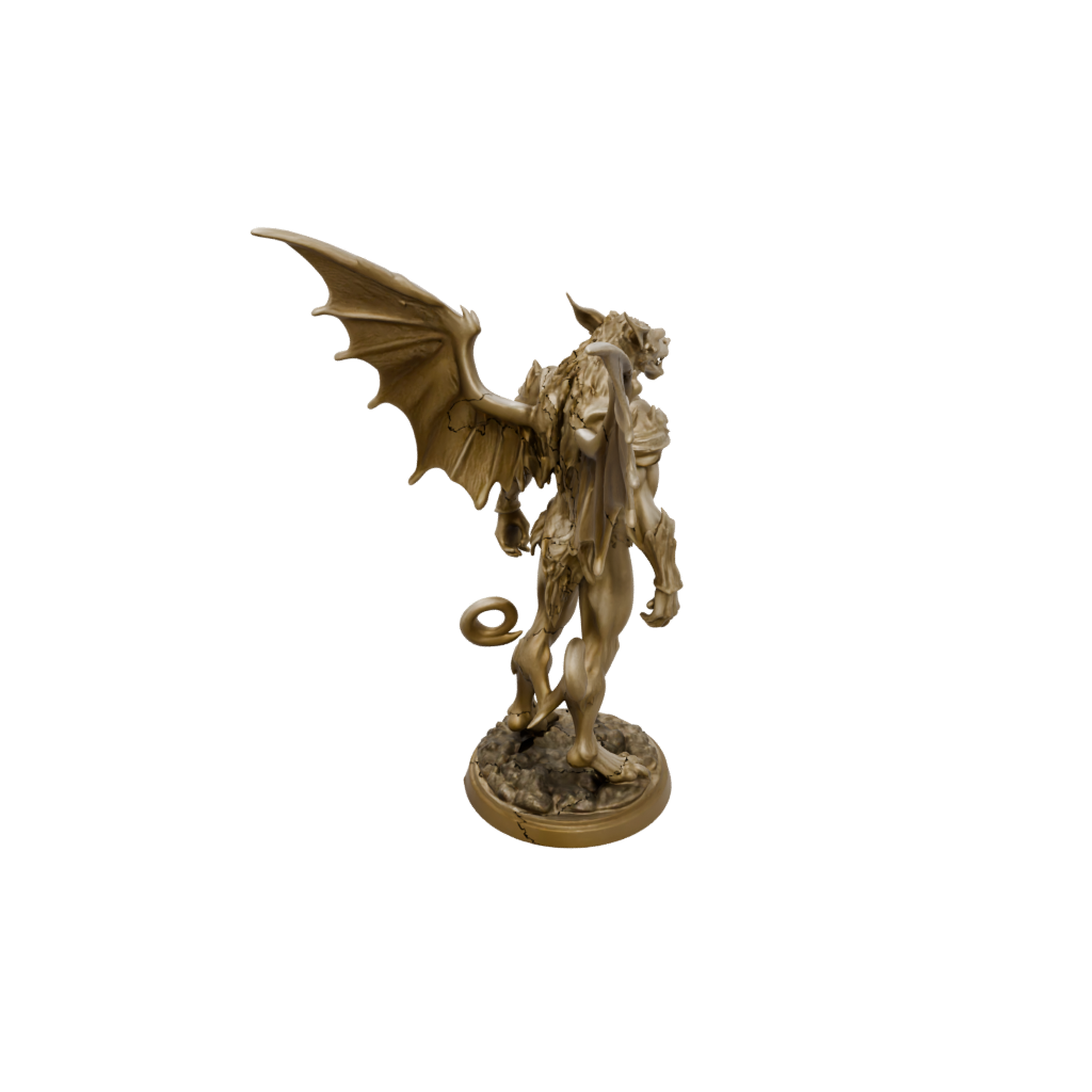 Gold Gargoyle Sentinel