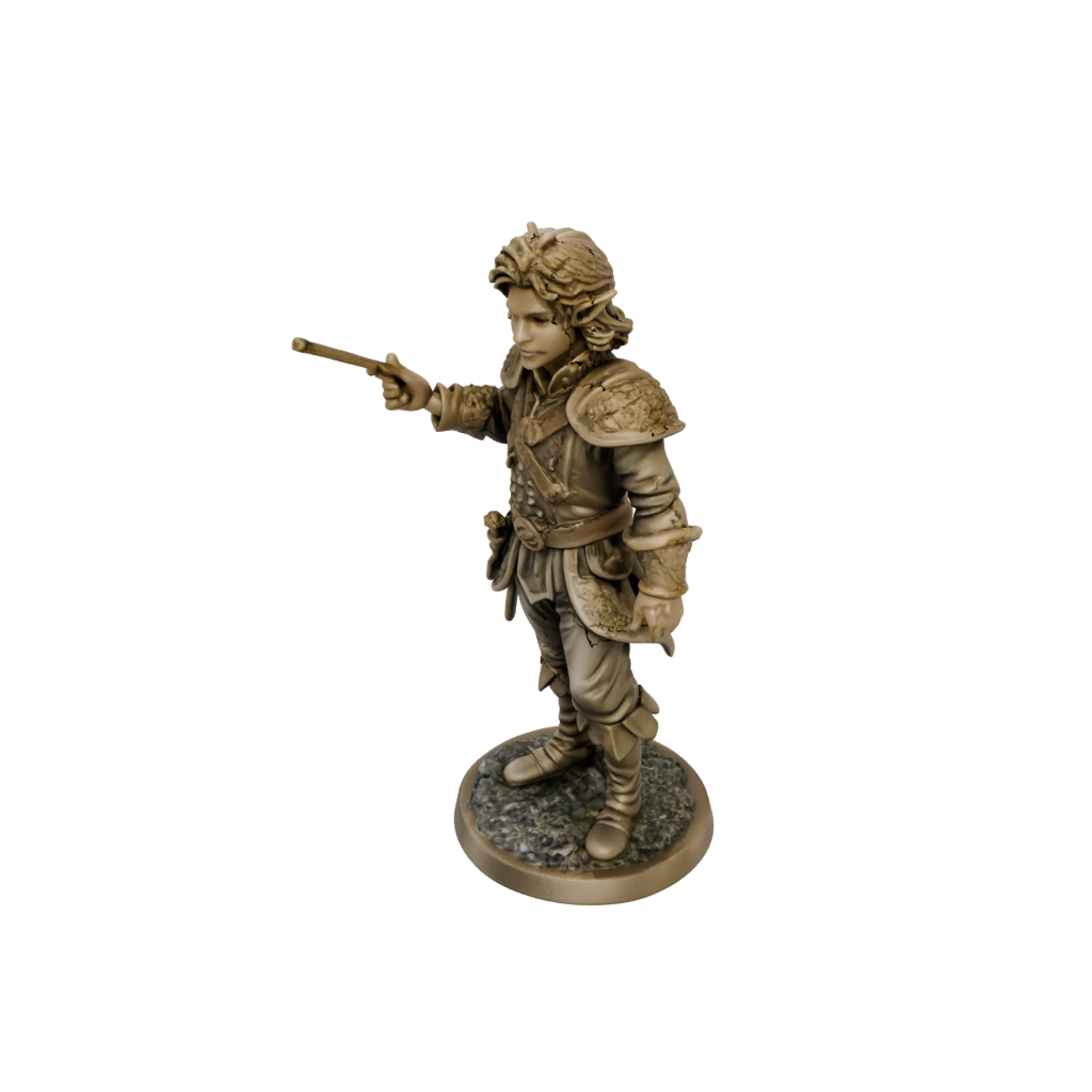 Gold Halfling Bard