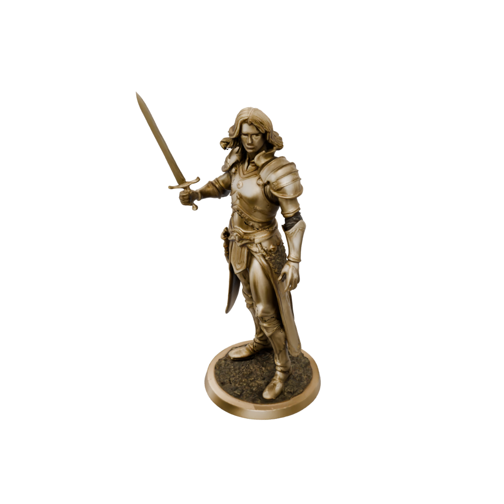 Gold Human Swordmaster