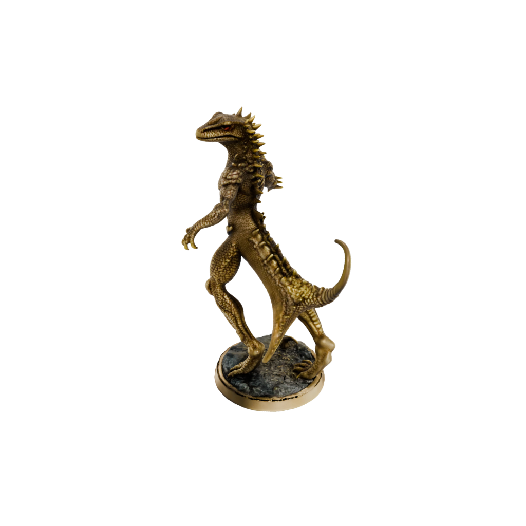 Gold Lizardfolk Hunter