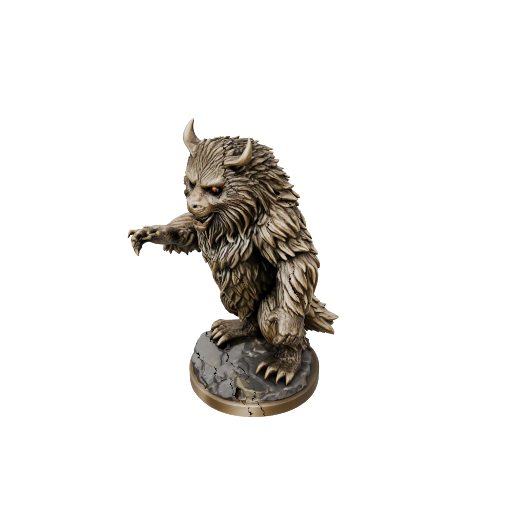 Gold Owlbear Beast