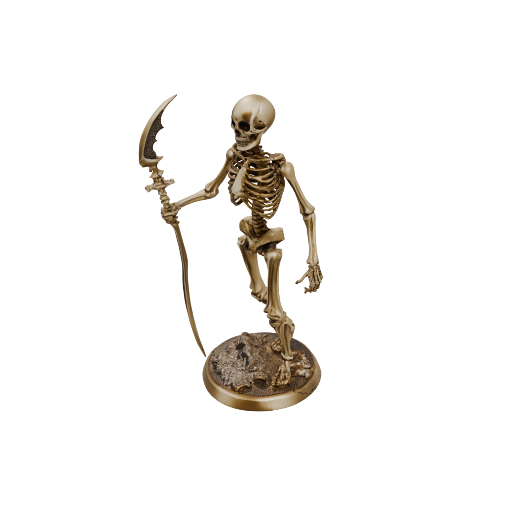 Gold Skeleton Warrior