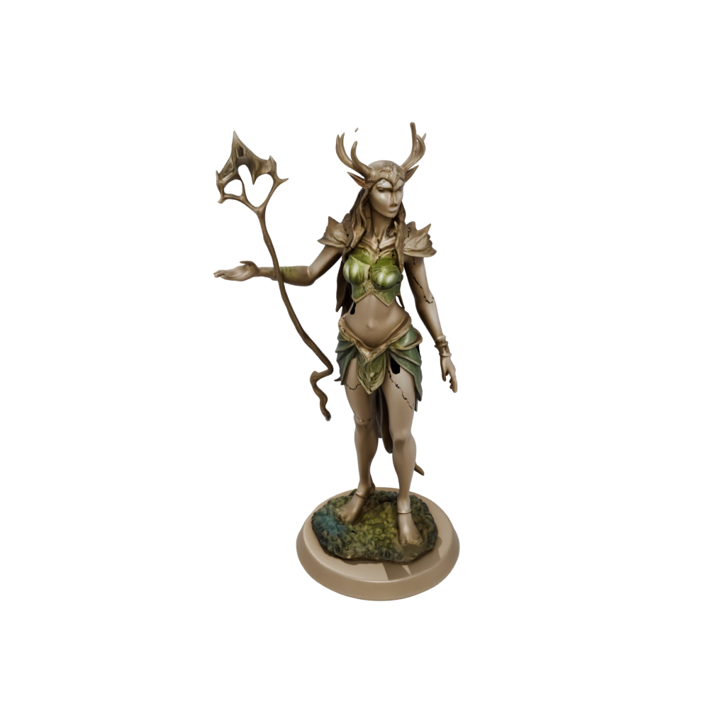 Gold Wood-Elf Druid