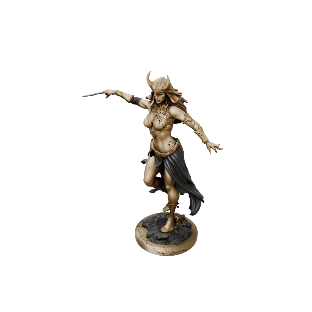 Gold Dark Sorceress