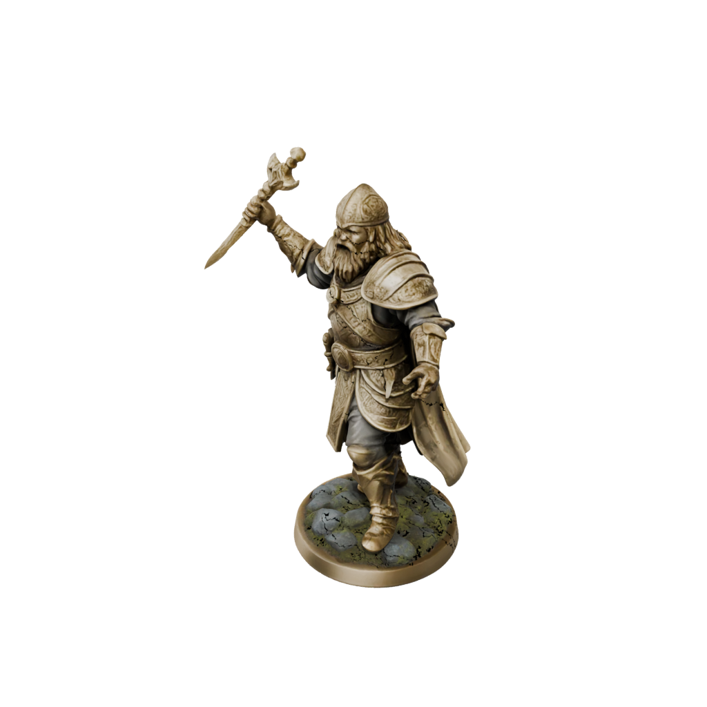 Gold Dwarven Cleric