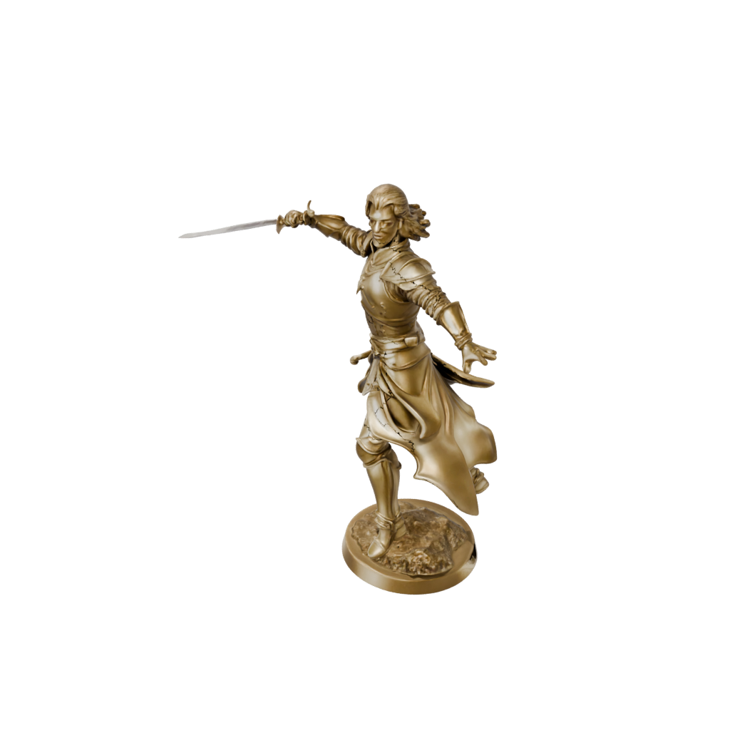 Gold Human Swordmaster