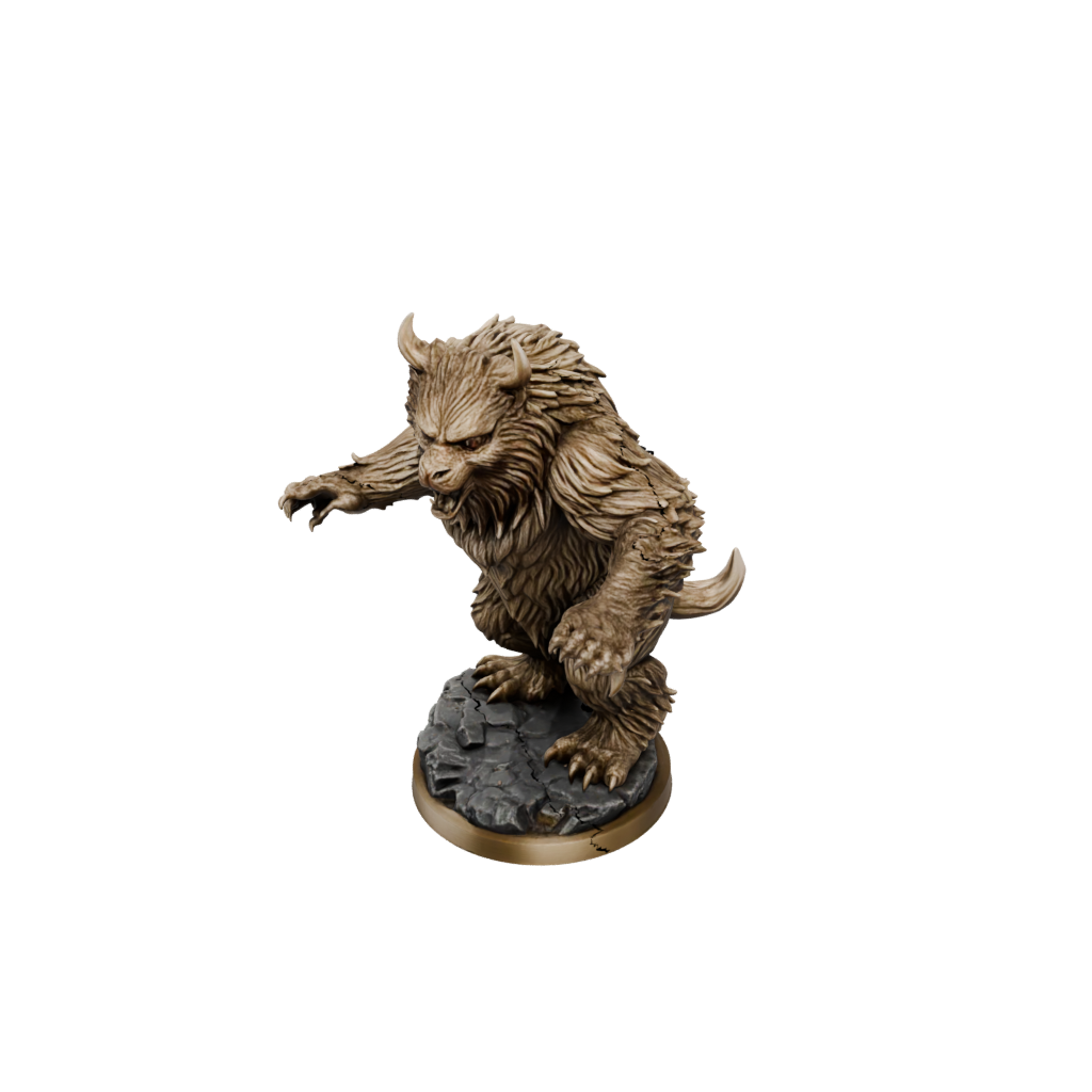 Gold Owlbear Beast