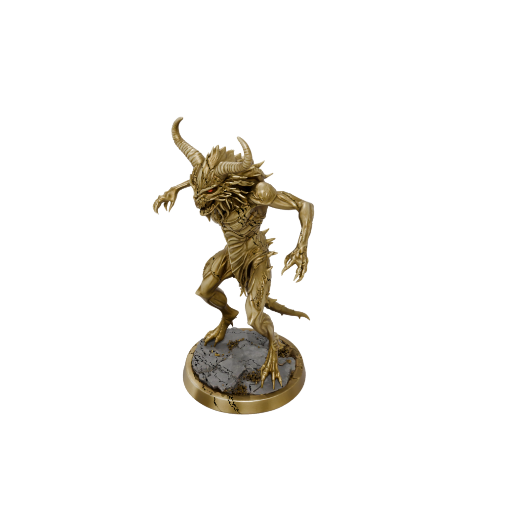 Gold Rust Monster Critter