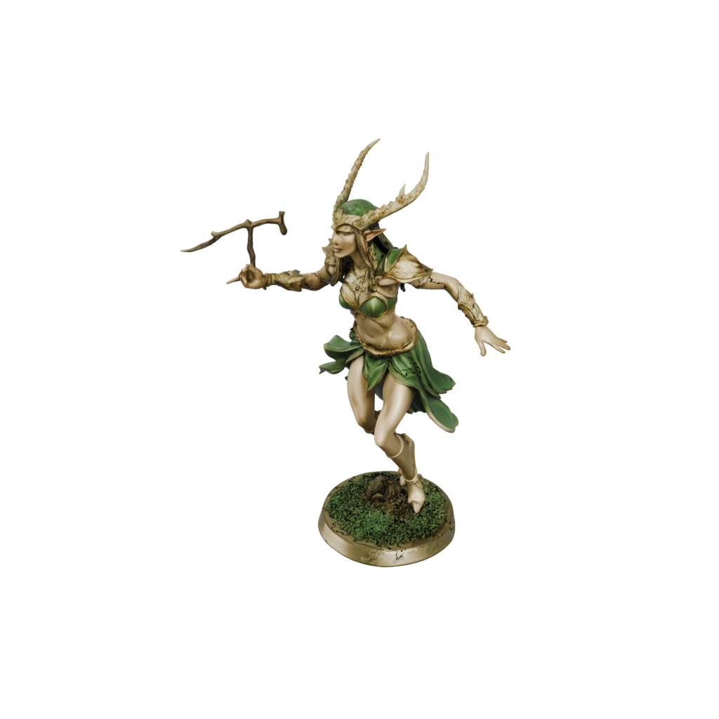Gold Wood-Elf Druid