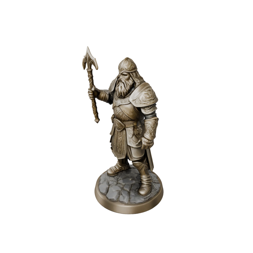 Gold Dwarven Cleric
