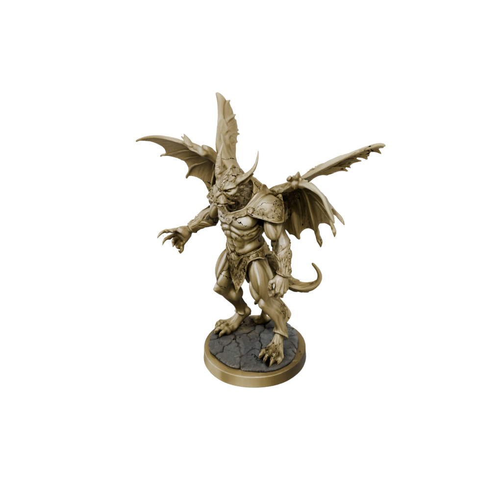 Gold Gargoyle Sentinel
