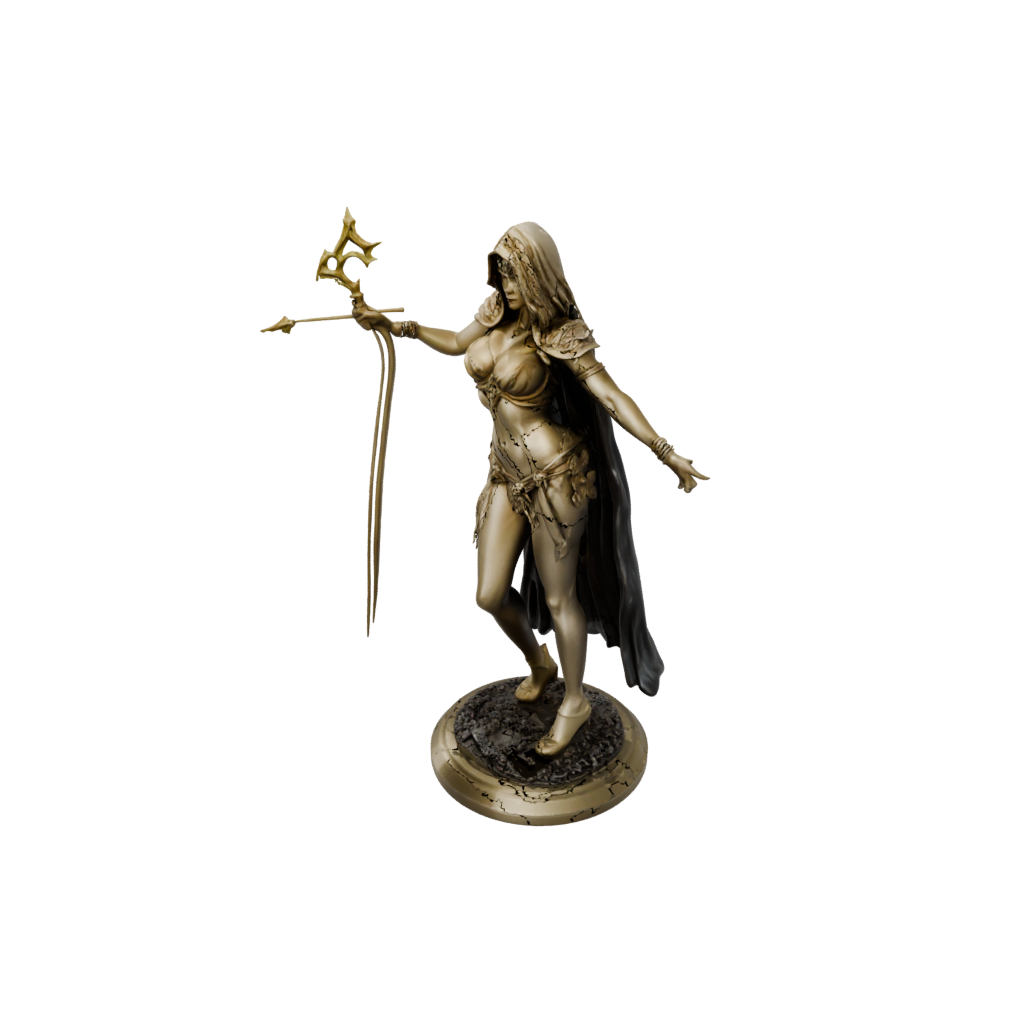 Gold Dark Sorceress
