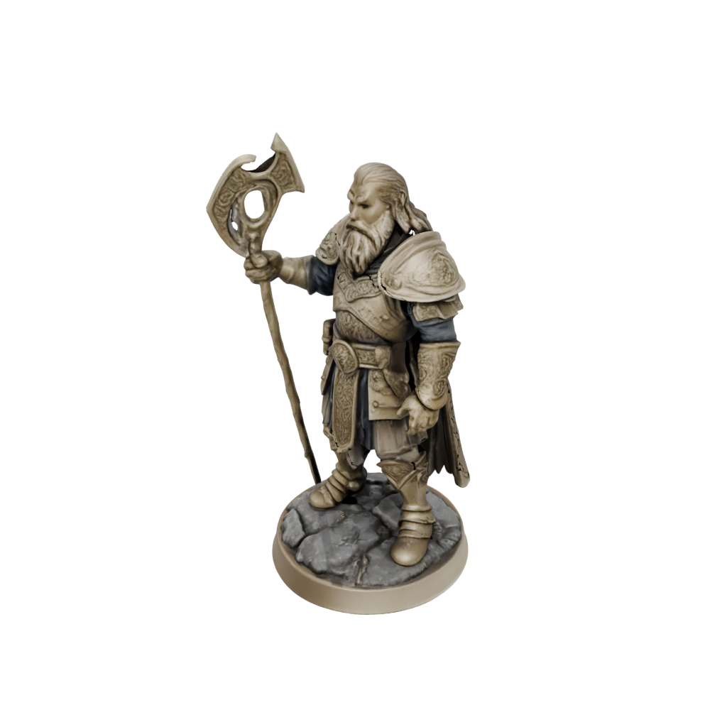 Gold Dwarven Cleric