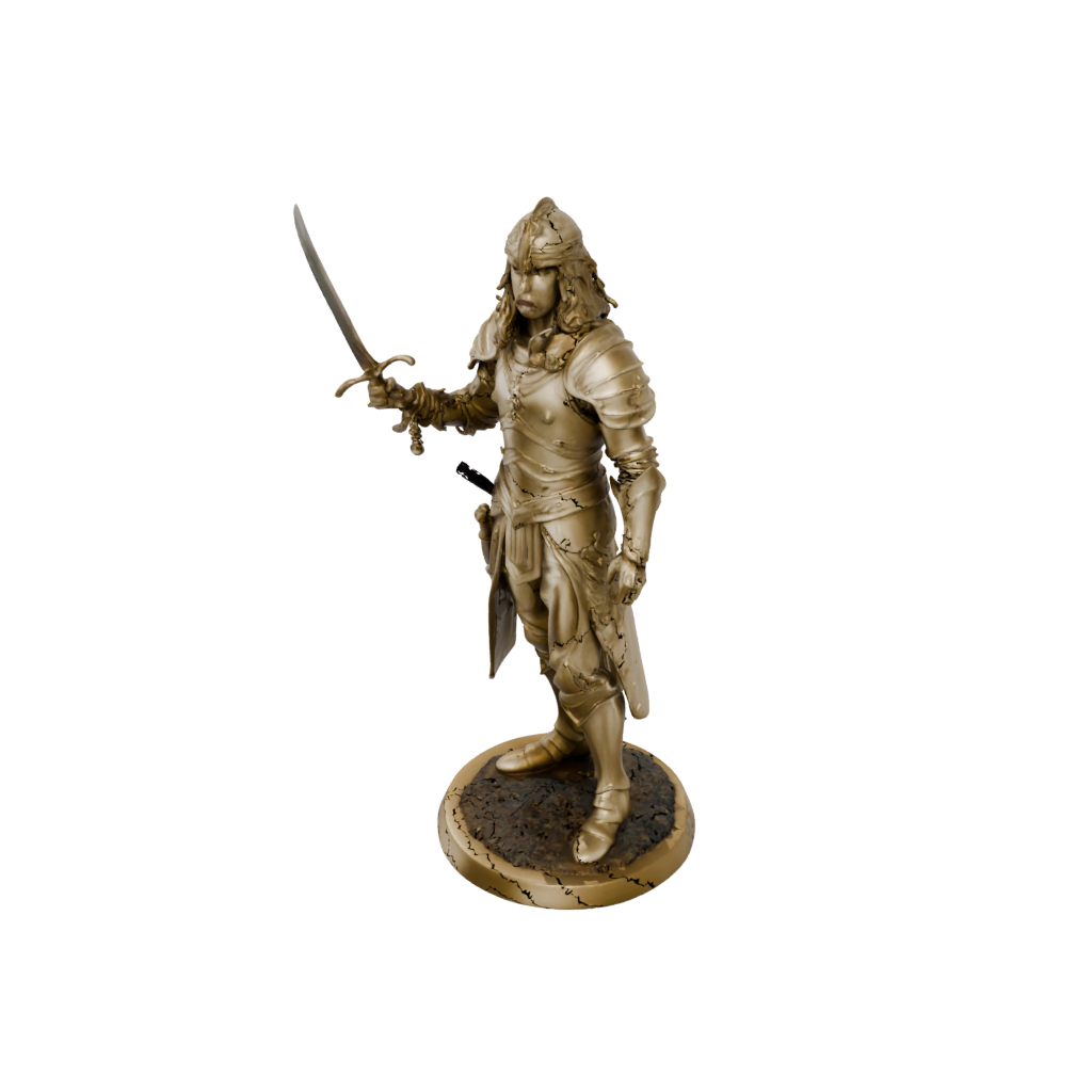 Gold Human Swordmaster