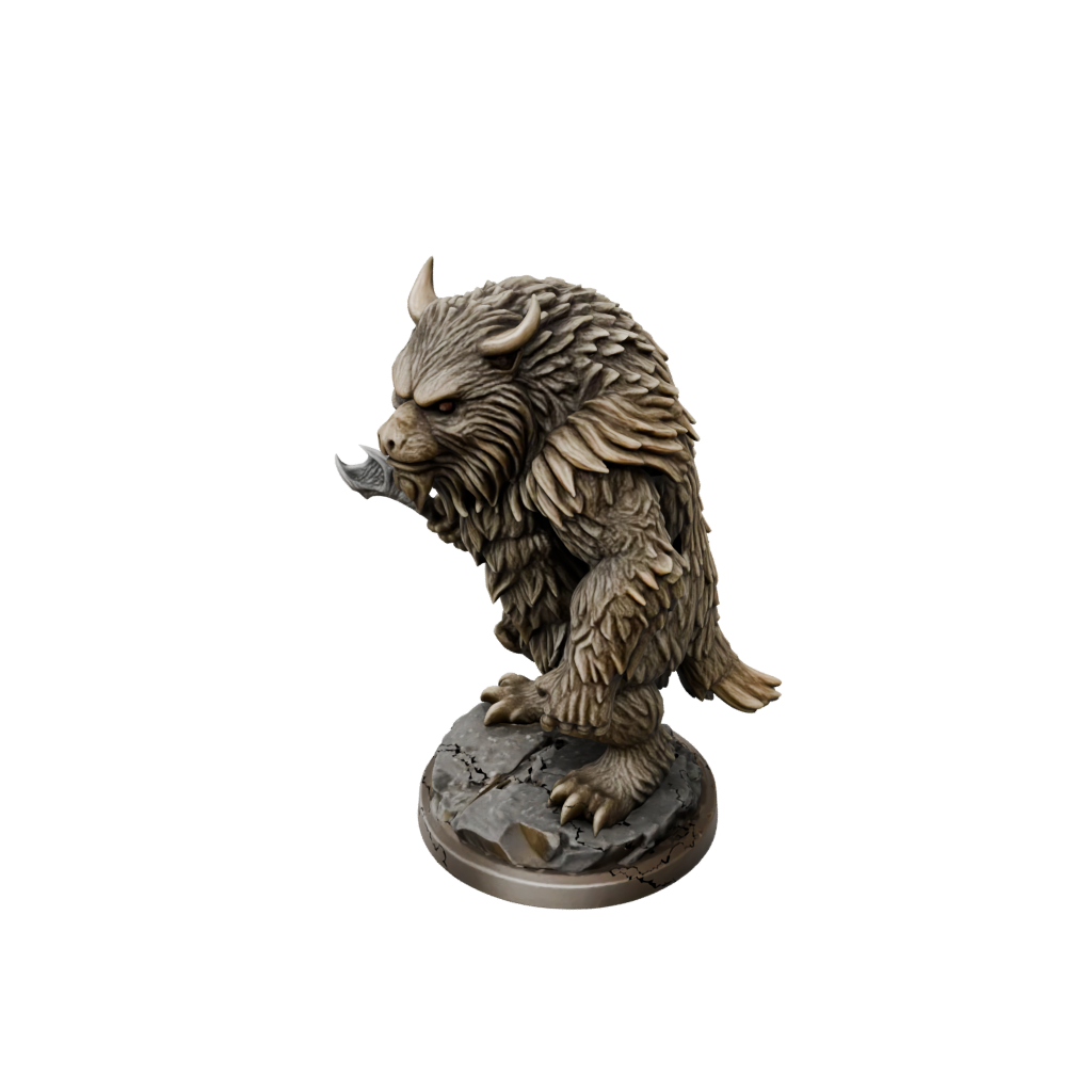 Gold Owlbear Beast