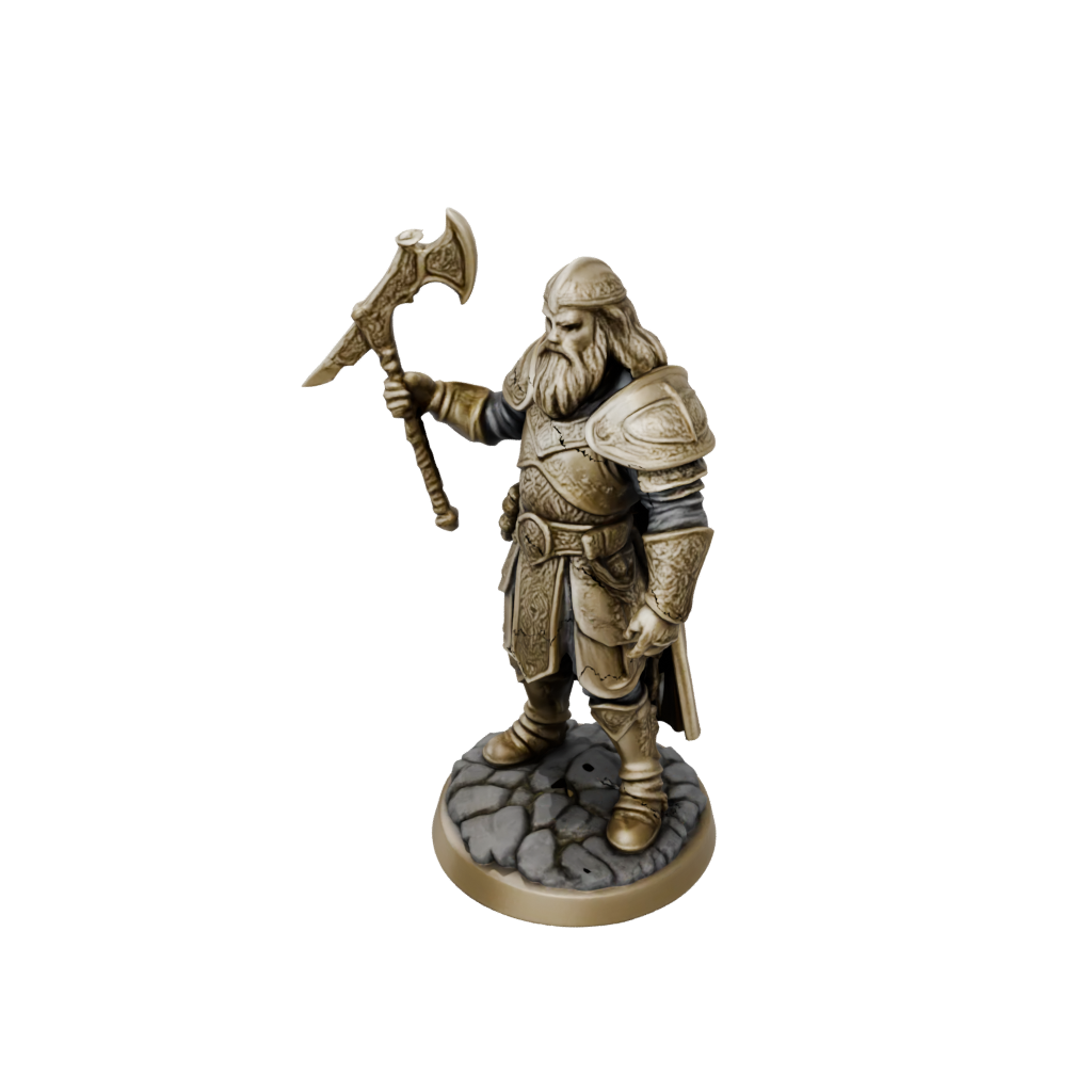 Gold Dwarven Cleric