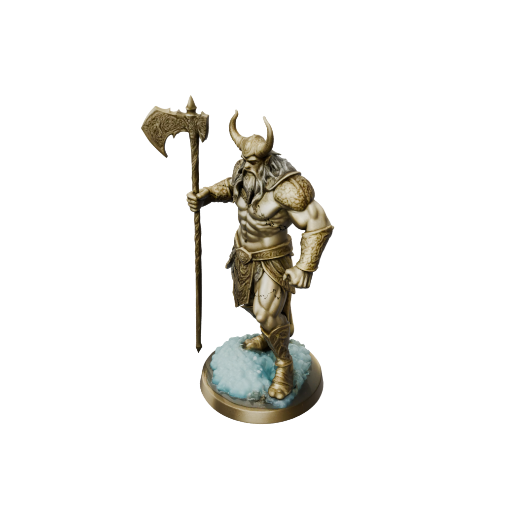 Gold Frost Giant Jarl