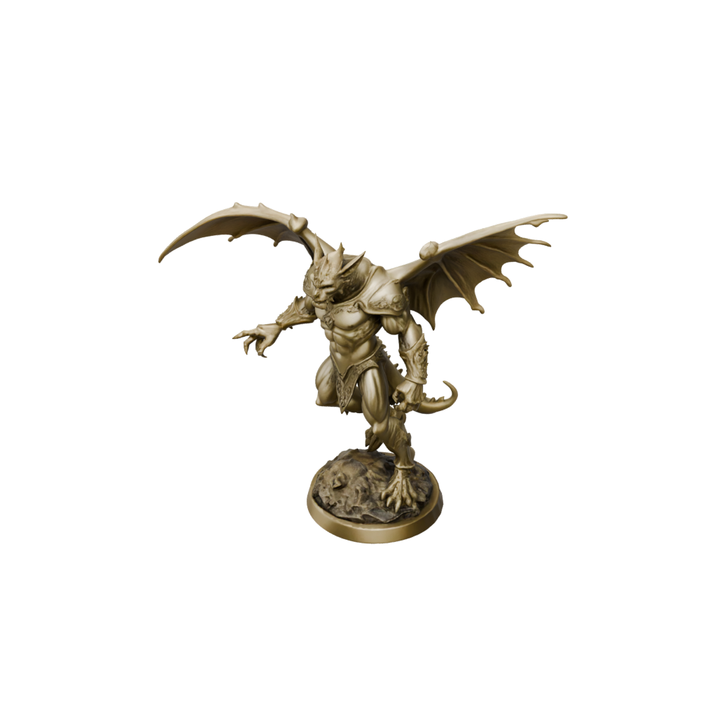 Gold Gargoyle Sentinel
