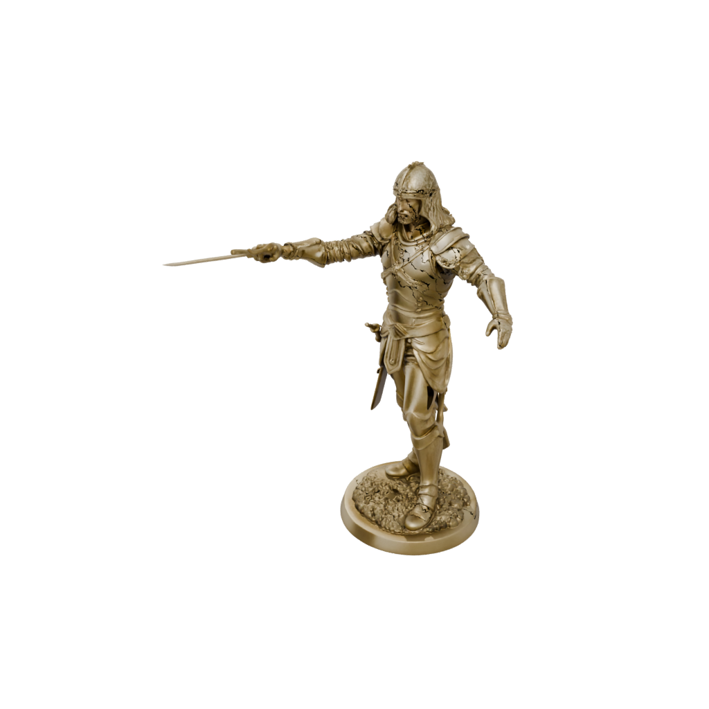 Gold Human Swordmaster