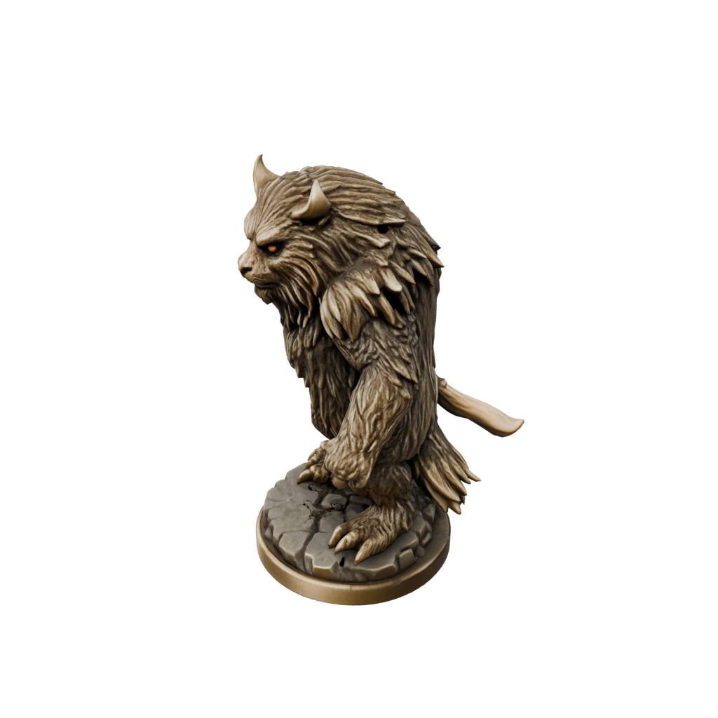 Gold Owlbear Beast