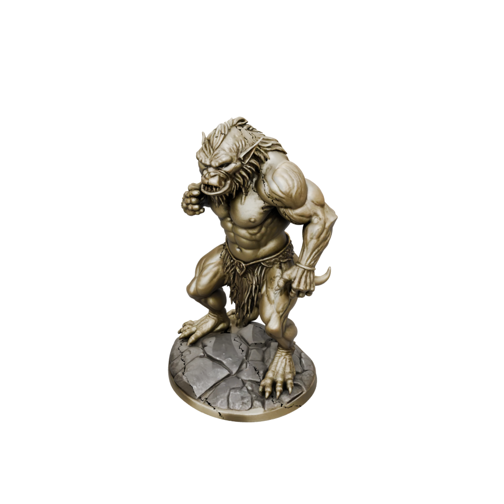 Gold Cave Troll