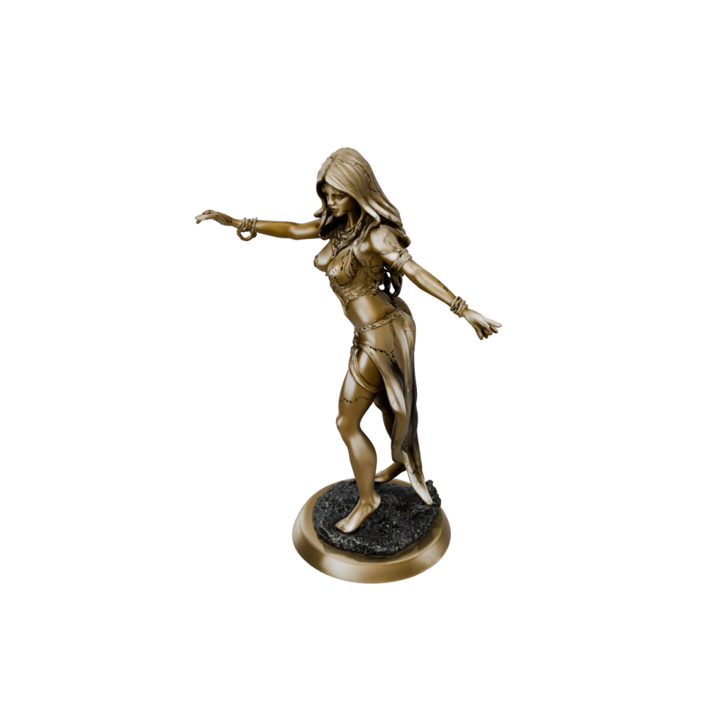 Gold Dark Sorceress