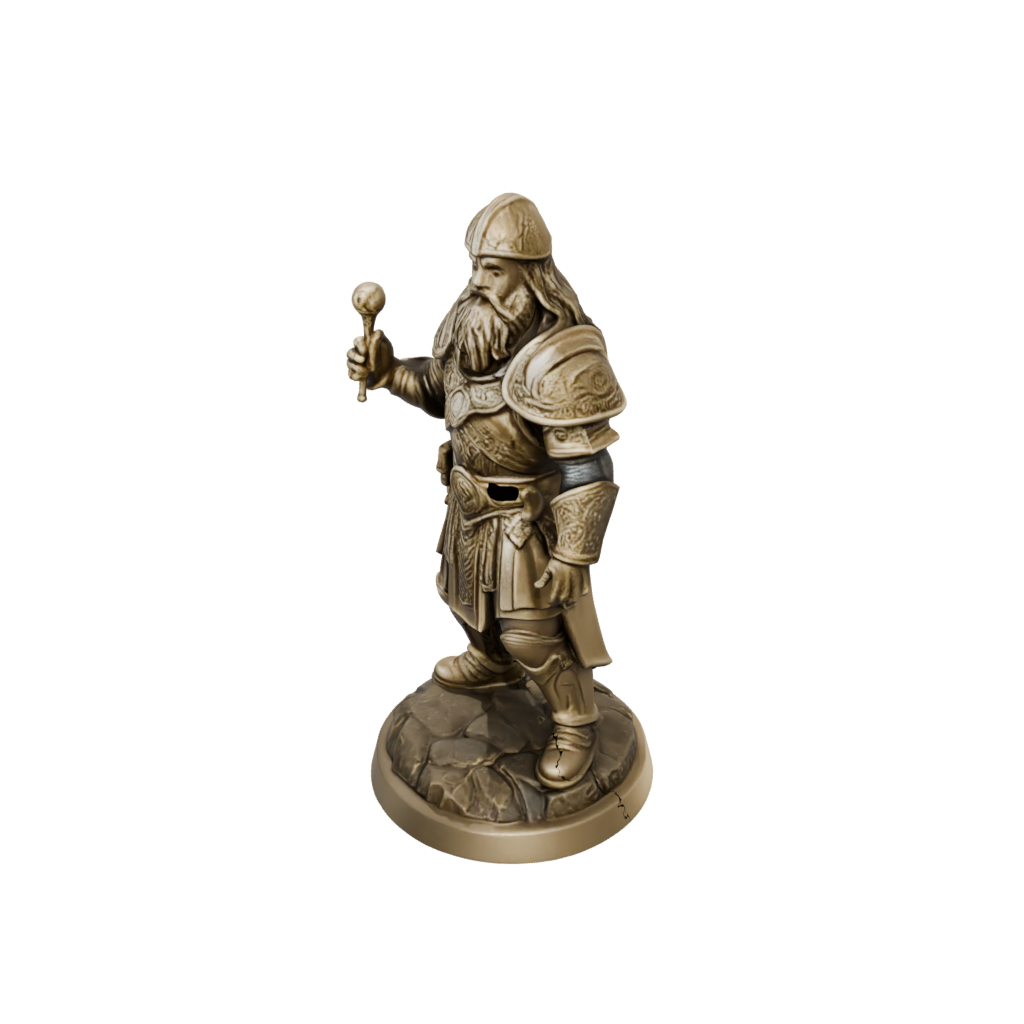 Gold Dwarven Cleric