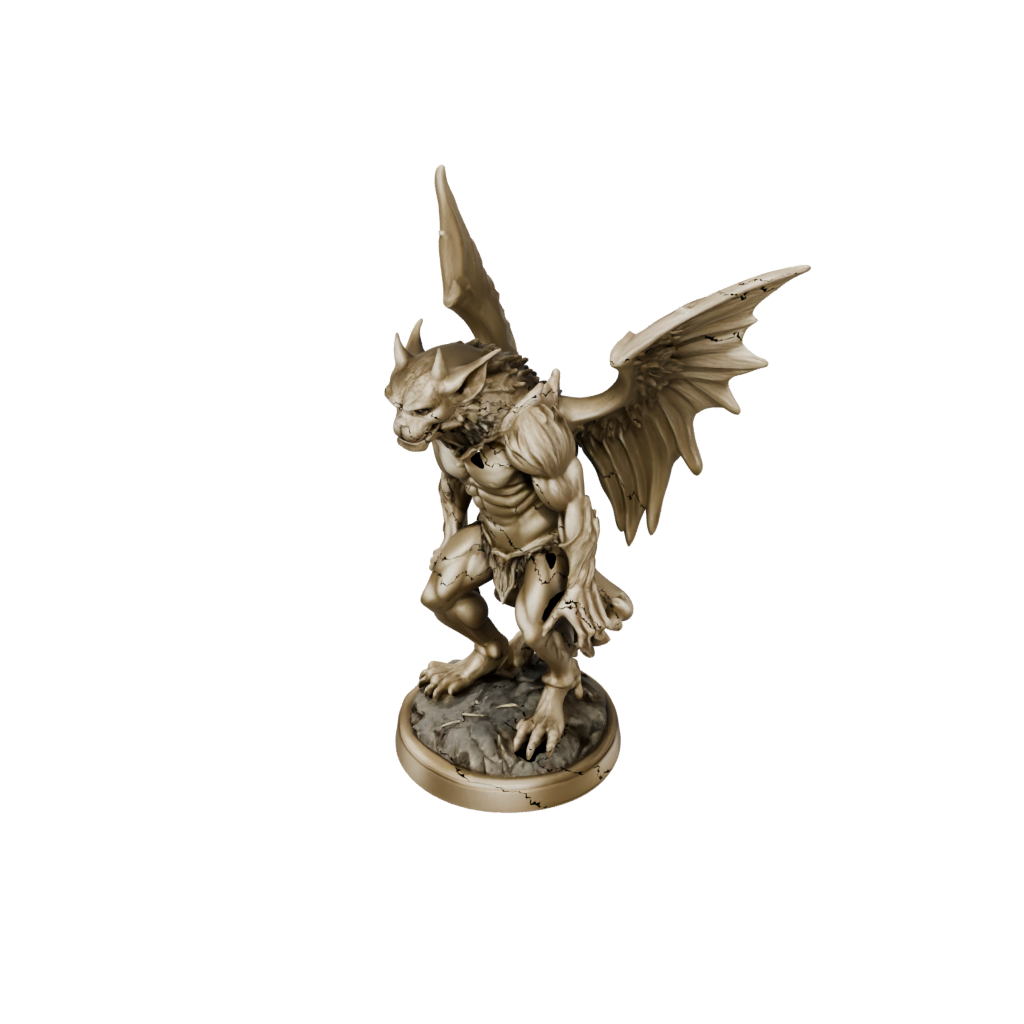 Gold Gargoyle Sentinel