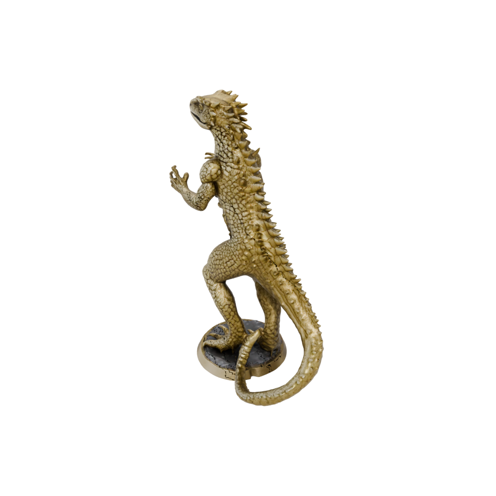 Gold Lizardfolk Hunter