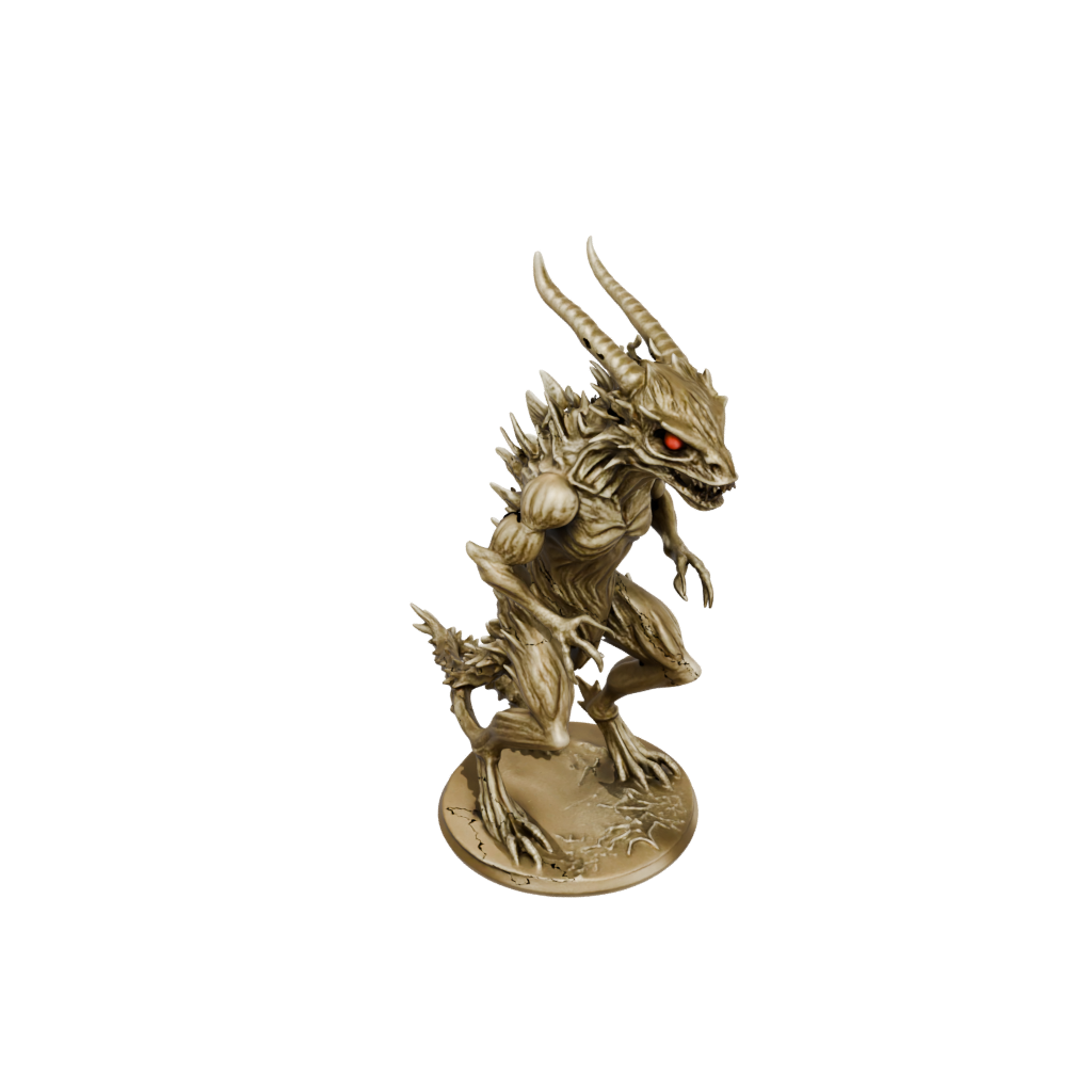 Gold Rust Monster Critter