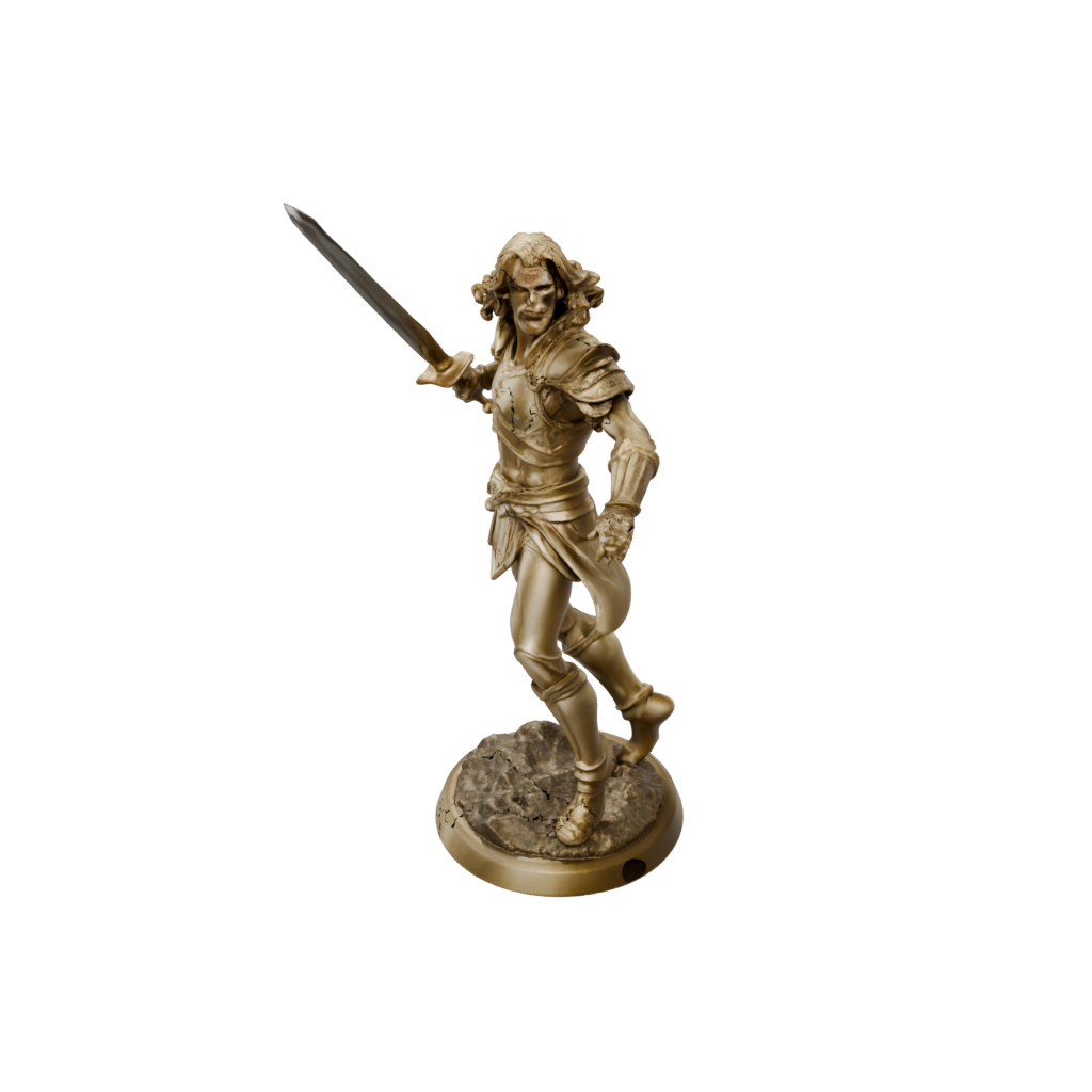Gold Human Swordmaster