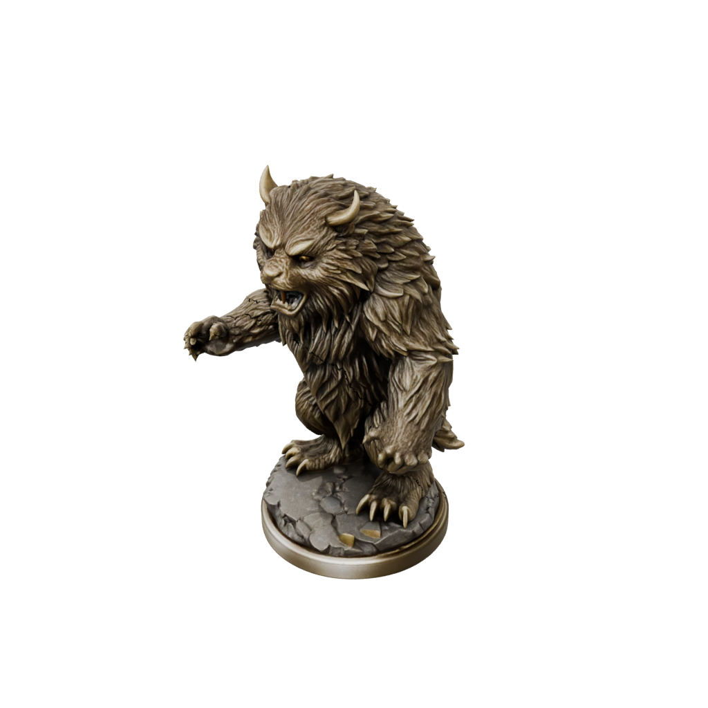 Gold Owlbear Beast