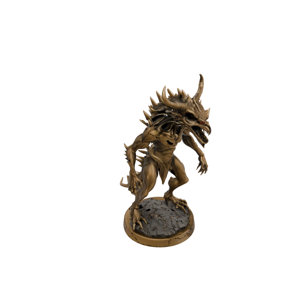 Gold Rust Monster Critter