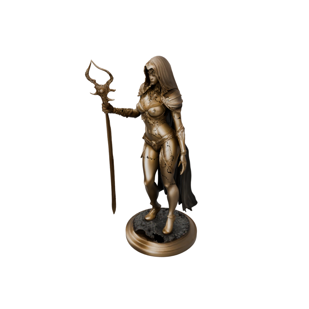 Gold Dark Sorceress