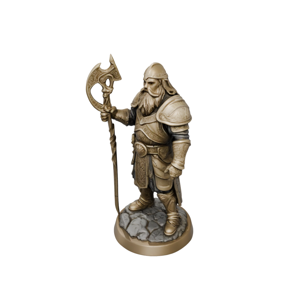 Gold Dwarven Cleric