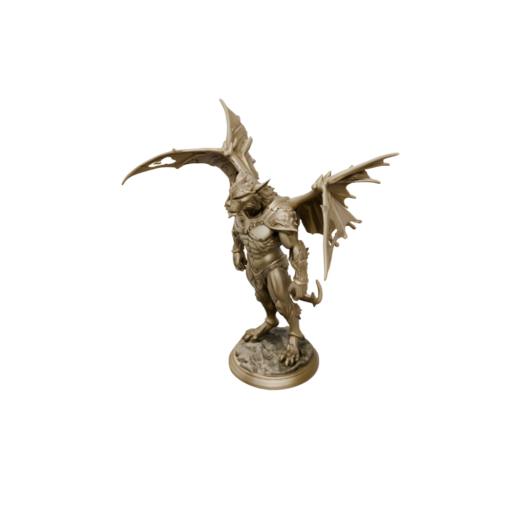 Gold Gargoyle Sentinel