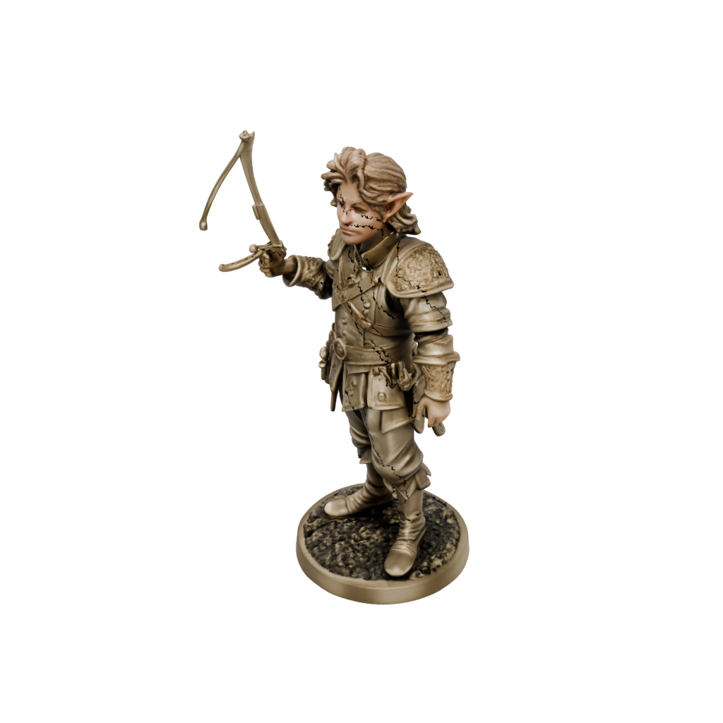 Gold Halfling Bard