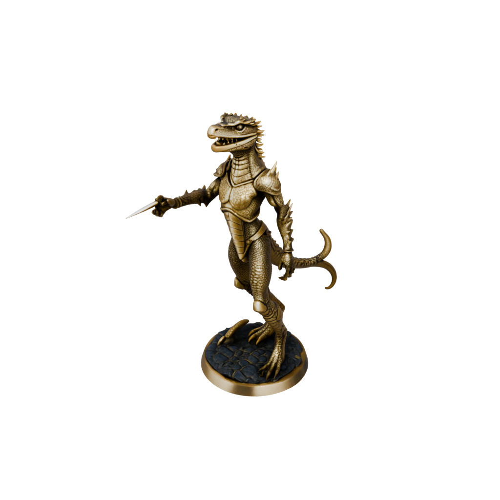 Gold Lizardfolk Hunter