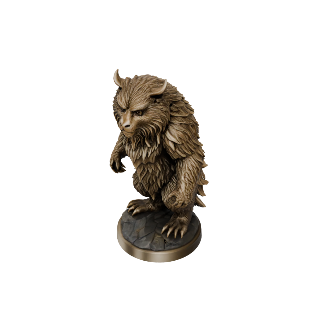 Gold Owlbear Beast