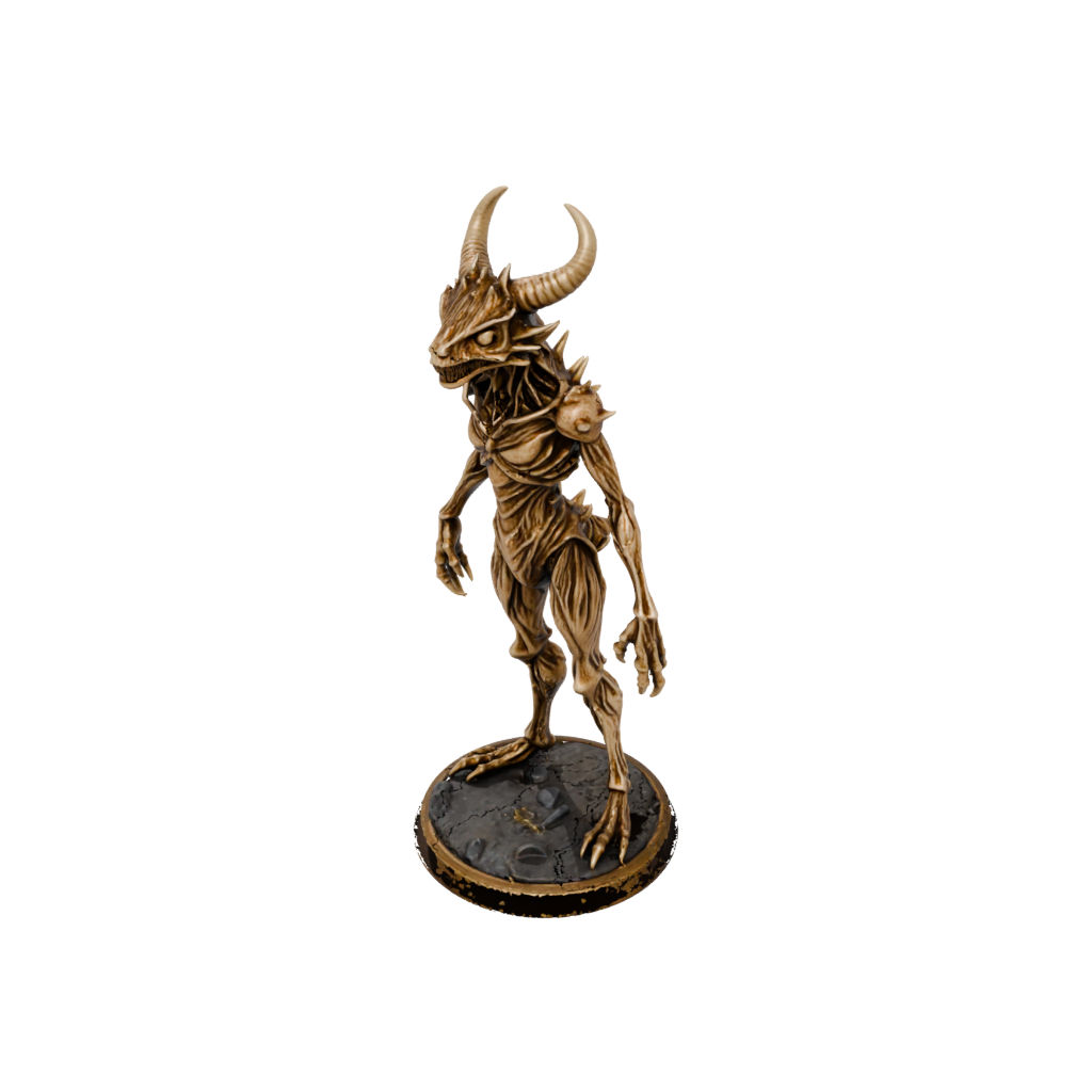 Gold Rust Monster Critter