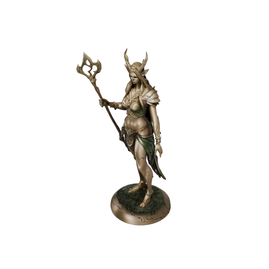 Gold Wood-Elf Druid
